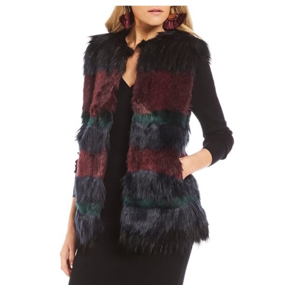 Gianni Bini Fur Vest